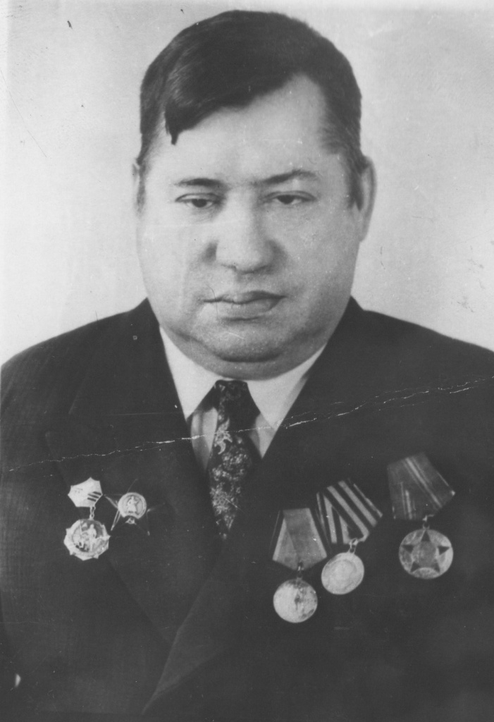Фотография Михаила Архиповича Жигунова в послевоенные годы 